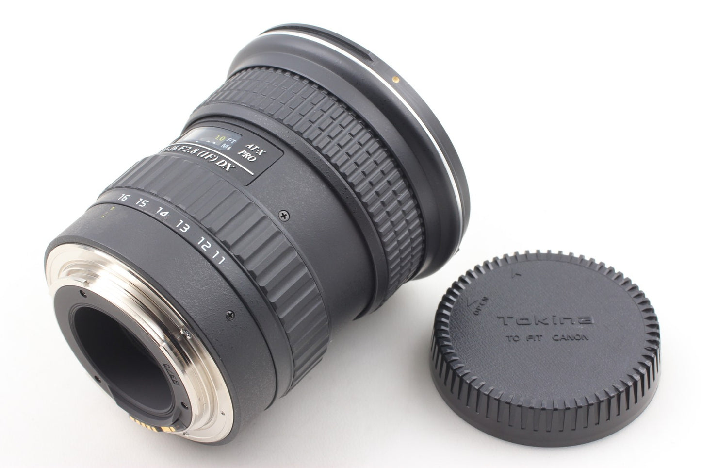 *MINT w/ Hood* Tokina AT-X Pro 11-16mm f2.8 SD DX AF Lens Canon EF From JAPAN
