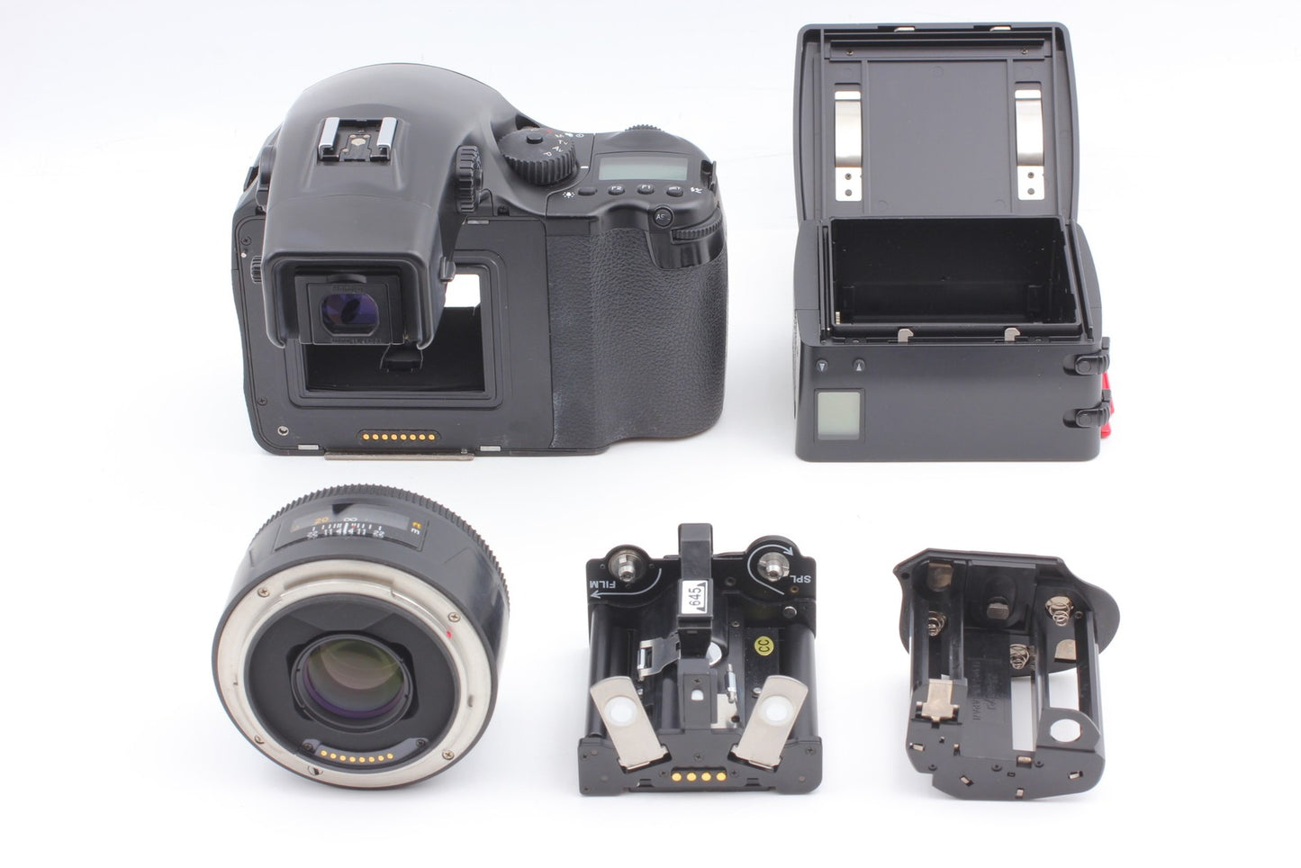 *MINT* Mamiya 645 AFD Film Camera AF 80mm f/2.8 Lens HM401 Film Back From JAPAN