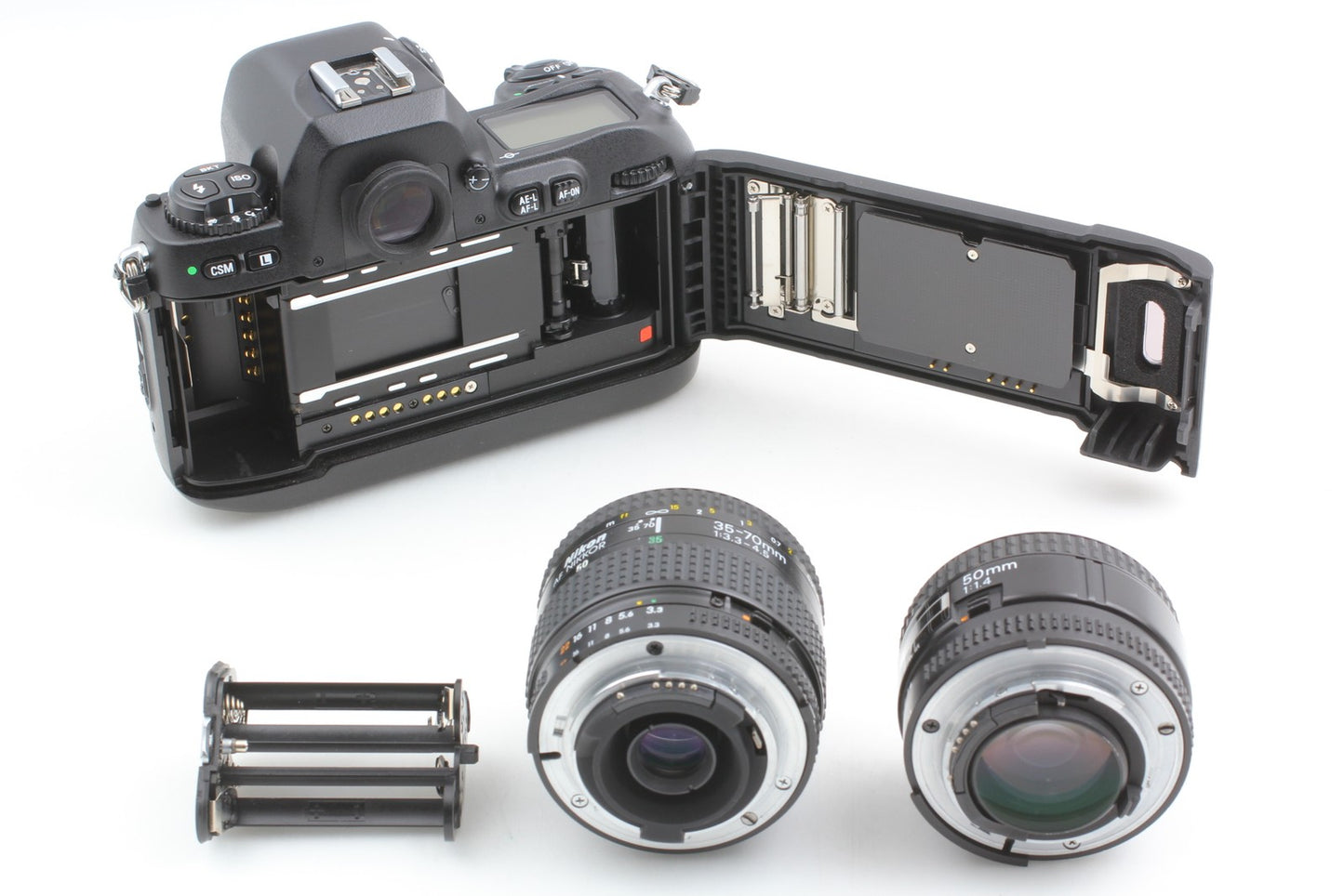 2 Lens *Top MINT* Nikon F100 Film Camera AF 50mm f/1.4 + 35-70mm f/3.3-4.5 JAPAN