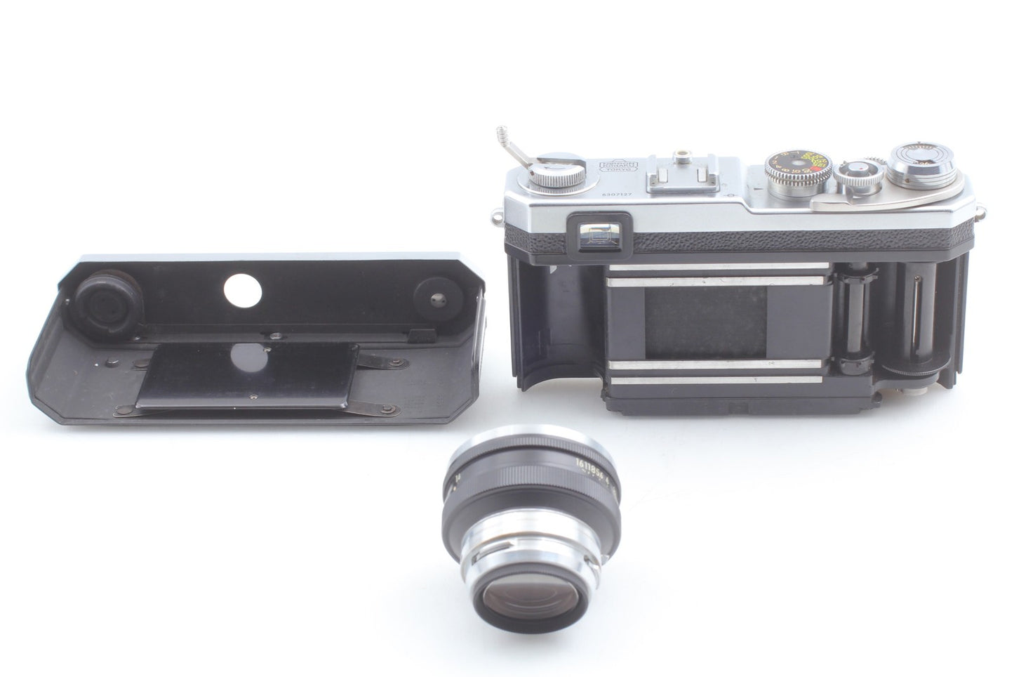 N MINT w/ Hood* Nikon S3 35mm Film Camera Nikkor-S 5cm 50mm F1.4 Lens From JAPAN