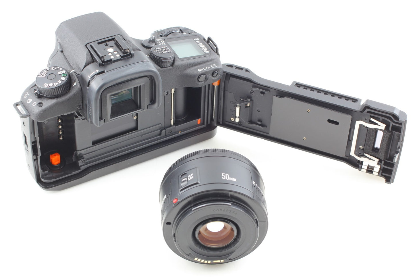 *Top MINT* Canon EOS-7S ELAN 7NE SLR 35mm Film Camera EF 50mm F1.8 II From JAPAN