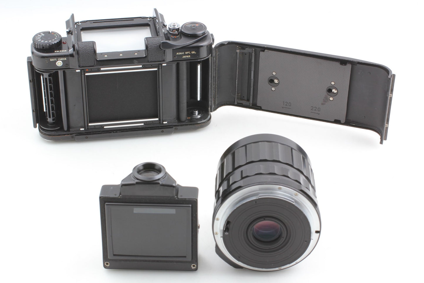 *Opt MINT* PENTAX 6x7 67 Eye Level Camera SMC Takumar 75mm F4.5 Lens From JAPAN