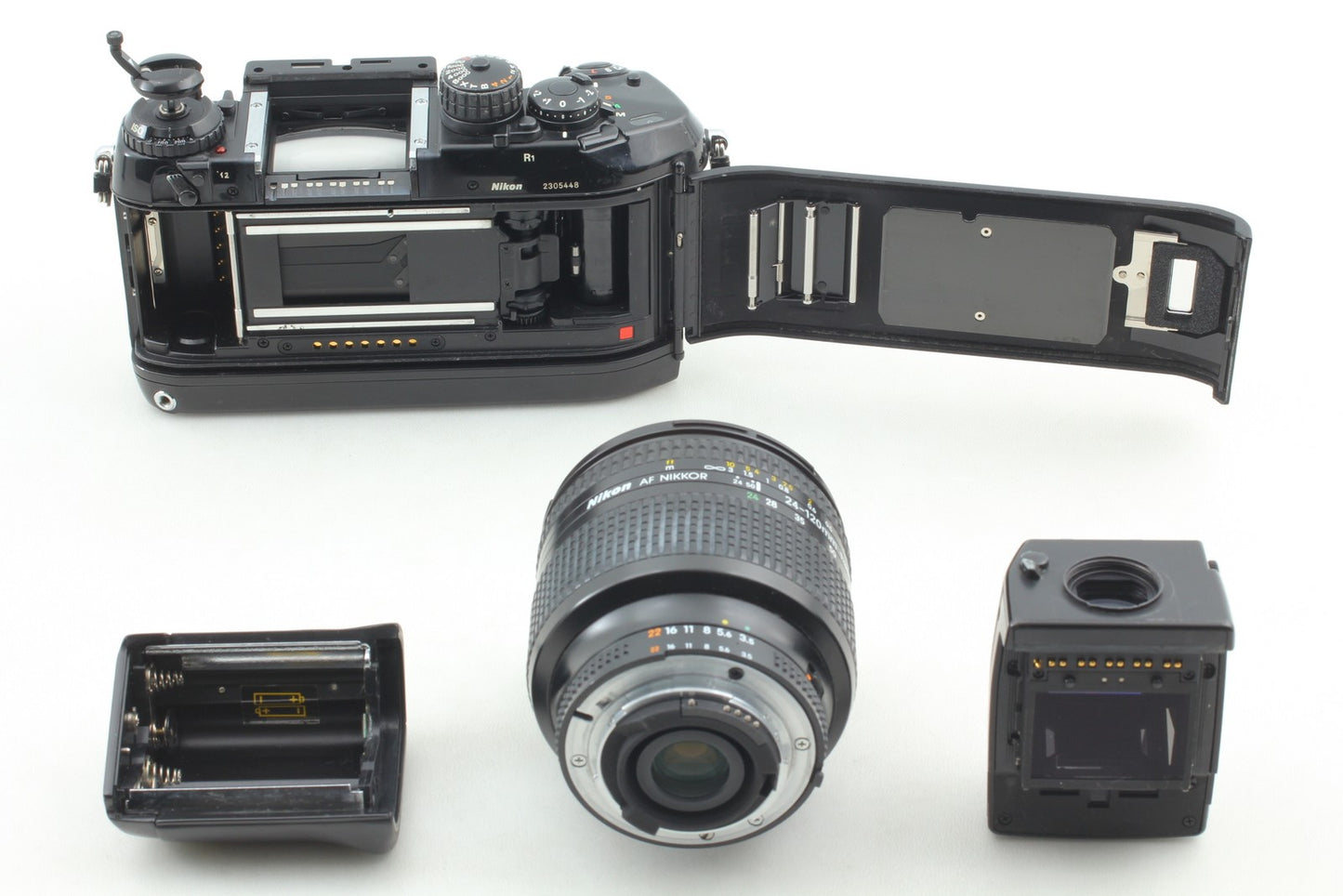 *Opt MINT* Nikon F4 SLR 35mm Film Camera AF 24-120mm F3.5-5.6 D Lens From JAPAN