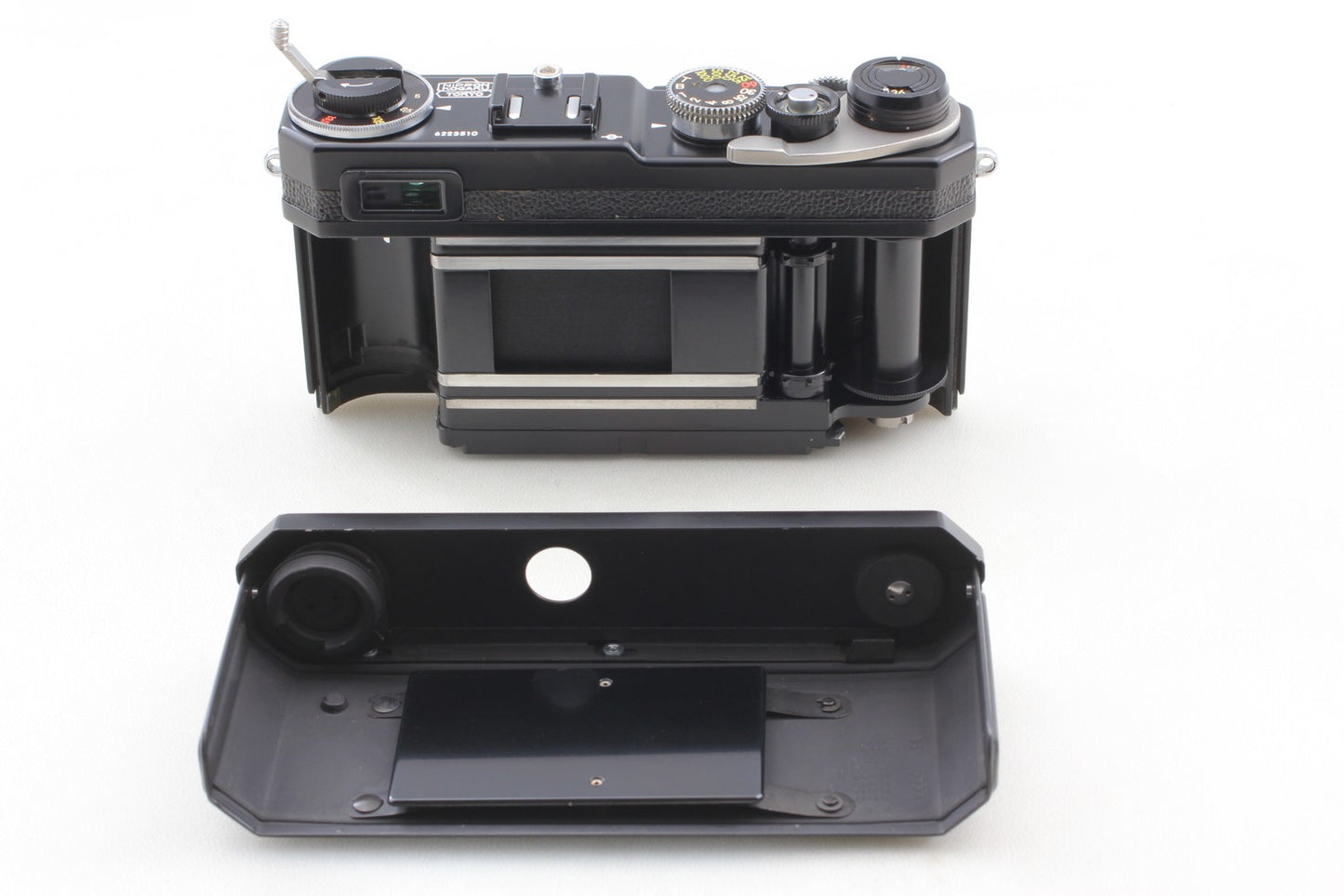 S/N 622xxxx *MINT* Nikon SP Black Rangefinder 35mm Film Camera Body From JAPAN