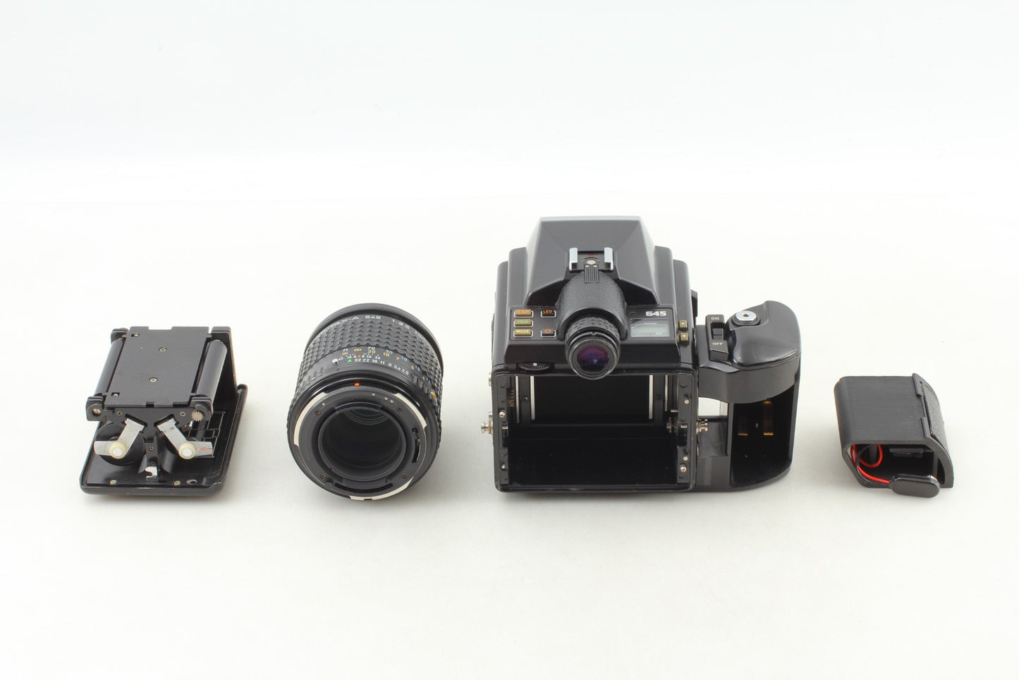 *Near MINT+++* PENTAX 645 Camera SMC A 150mm F3.5 Lens 120 Film Back From JAPAN