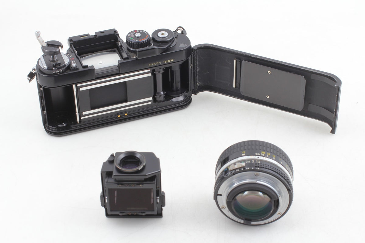 *Opt MINT* Nikon F3 Eye Level SLR 35mm Film Camera Ai 50mm F1.4 Lens From JAPAN