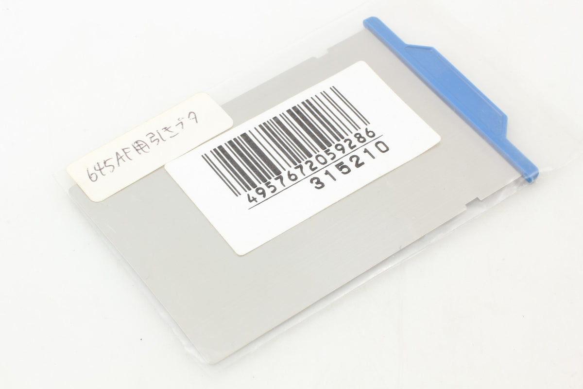 Unused Mamiya Dark Slide for 645 AF AFD II III Camera Film Back HM401 From JAPAN