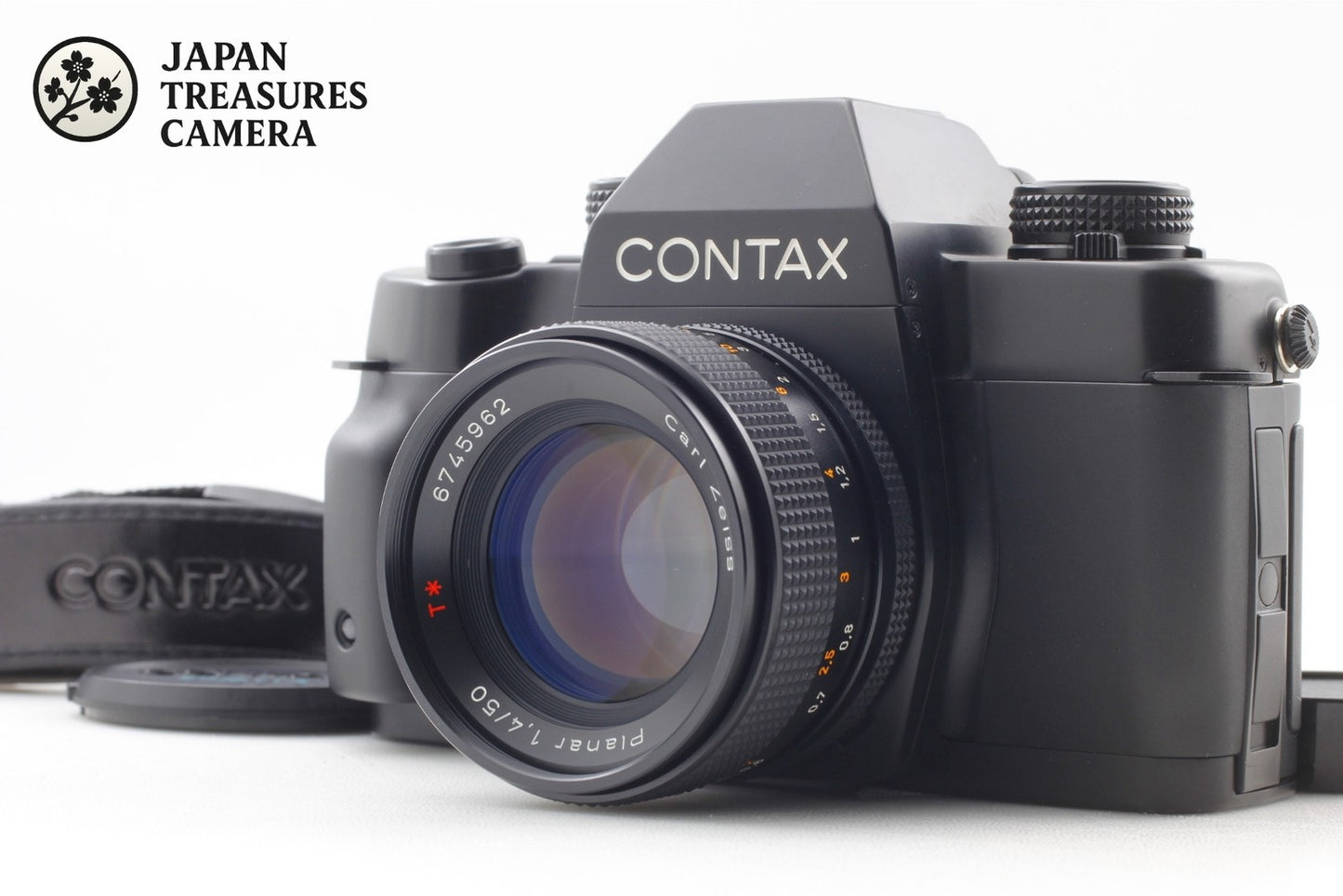 *MINT+++ * Contax ST SLR 35mm Film Camera Planar 50mm f/1.4 AEJ Lens From JAPAN