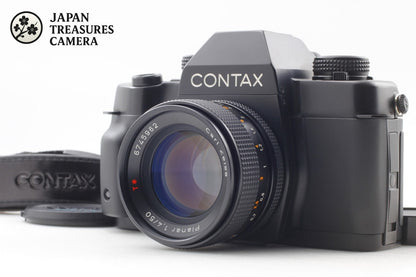 *MINT+++ * Contax ST SLR 35mm Film Camera Planar 50mm f/1.4 AEJ Lens From JAPAN