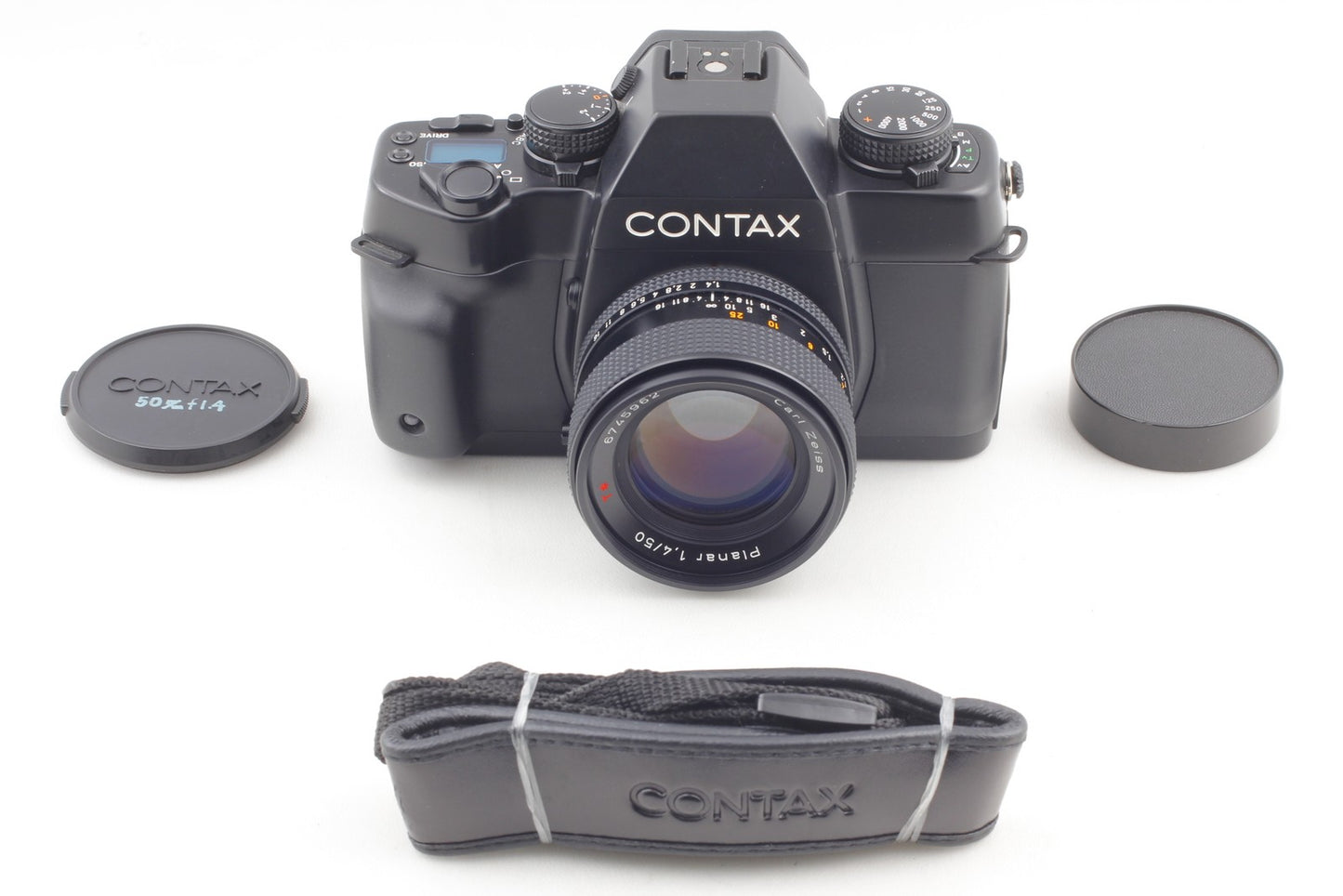 *MINT+++ * Contax ST SLR 35mm Film Camera Planar 50mm f/1.4 AEJ Lens From JAPAN