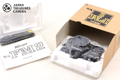 Rare *Unused in Box* Nikon New FM2 FM2N Black SLR 35mm Film Camera From JAPAN