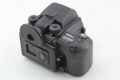 *MINT* Pentax 645 NII N II Camera SMC A 75mm f/2.8 Lens 120 Film Back From JAPAN