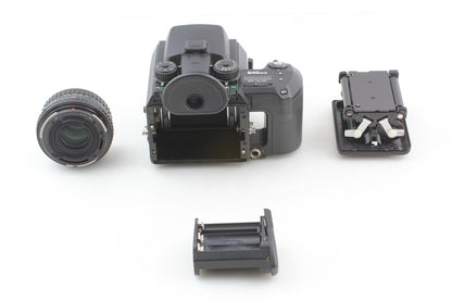 *MINT* Pentax 645 NII N II Camera SMC A 75mm f/2.8 Lens 120 Film Back From JAPAN