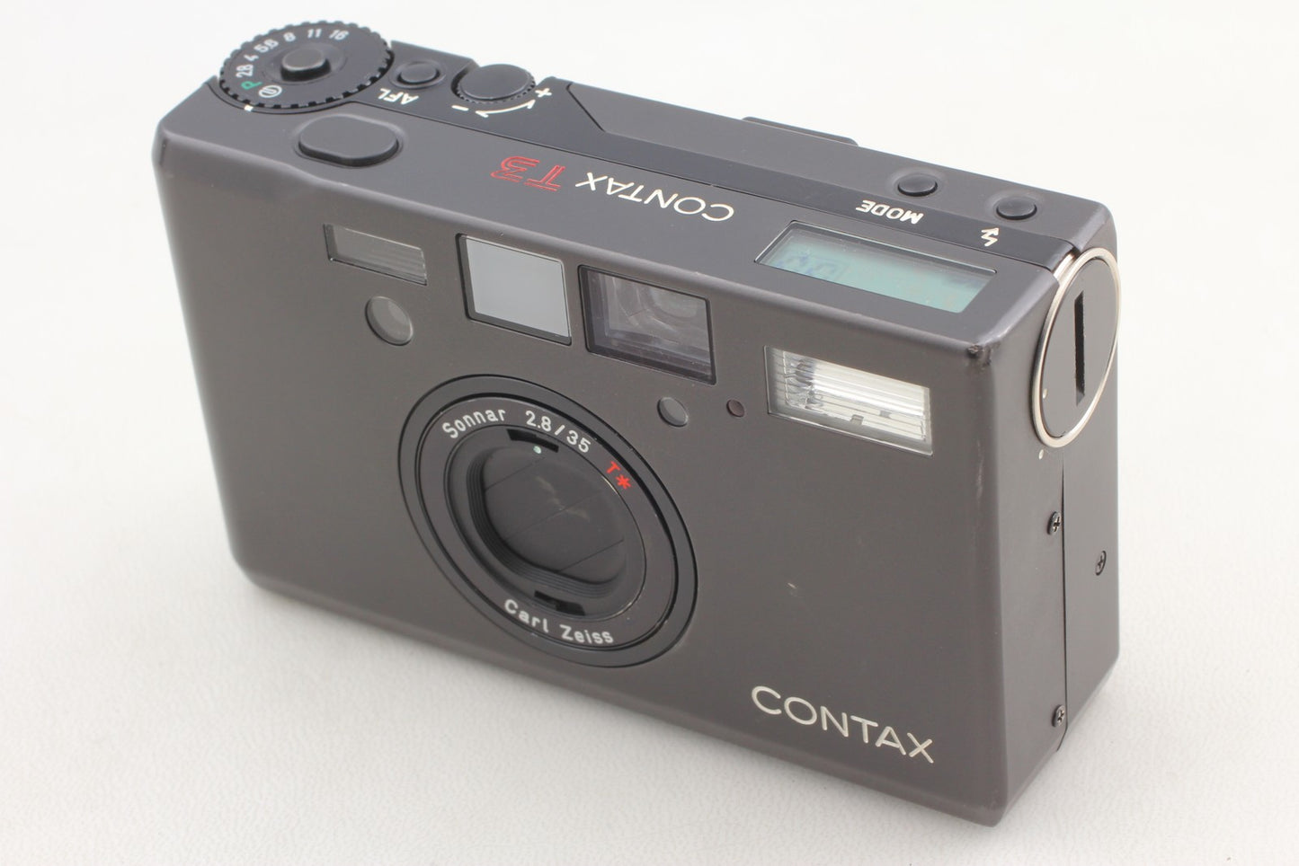 *MINT w/ Case* Contax T3D Titan Black Point & Shoot 35mm Film Camera From JAPAN
