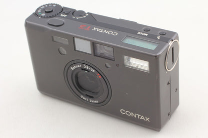 *MINT w/ Case* Contax T3D Titan Black Point & Shoot 35mm Film Camera From JAPAN
