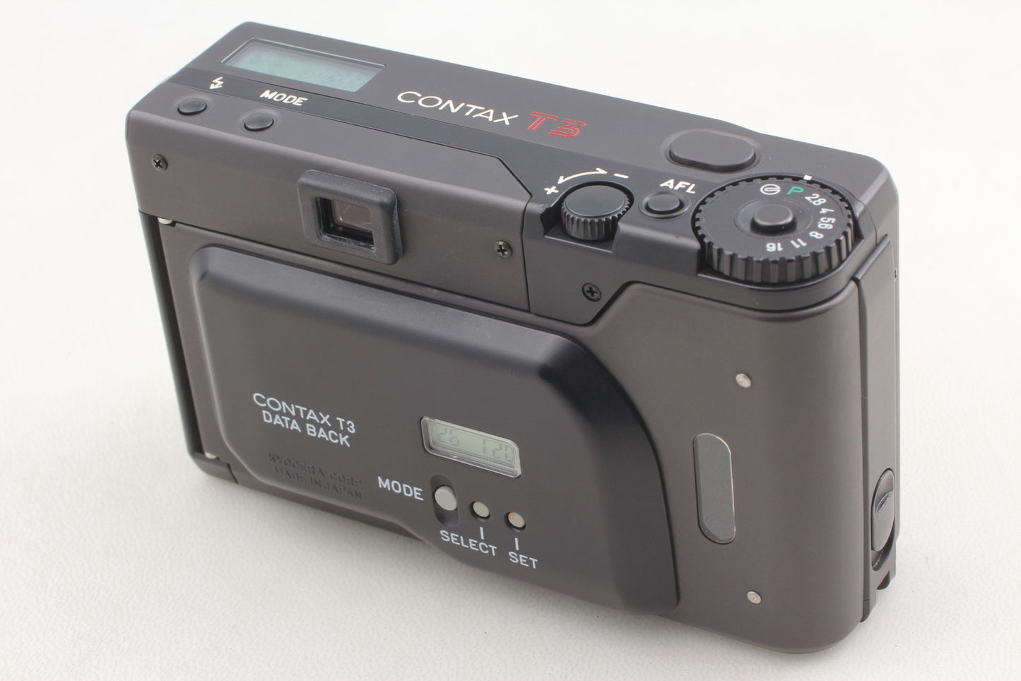 *MINT w/ Case* Contax T3D Titan Black Point & Shoot 35mm Film Camera From JAPAN