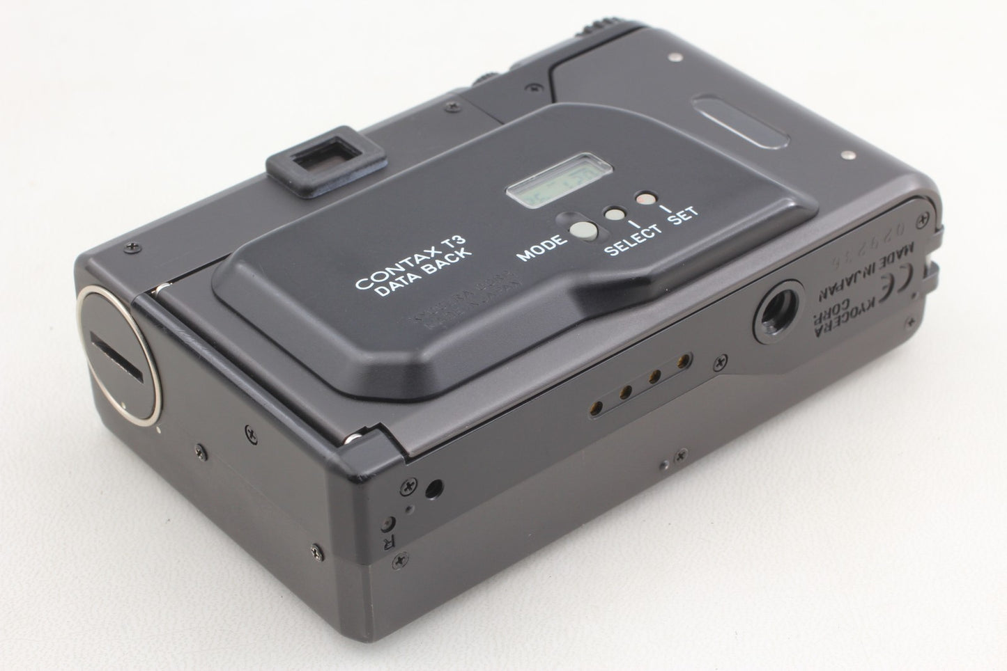 *MINT w/ Case* Contax T3D Titan Black Point & Shoot 35mm Film Camera From JAPAN