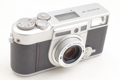 *Top MINT w/ Case* Fuji Fujifilm Klasse W Silver Point & Shoot Film Camera JAPAN