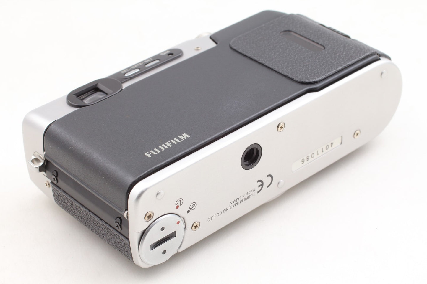 *Top MINT w/ Case* Fuji Fujifilm Klasse W Silver Point & Shoot Film Camera JAPAN