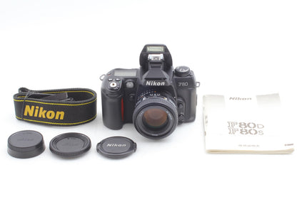 *Top MINT+++ w/Strap* Nikon F80 S 35mm Film Camera AF 50mm F1.4D Lens From JAPAN