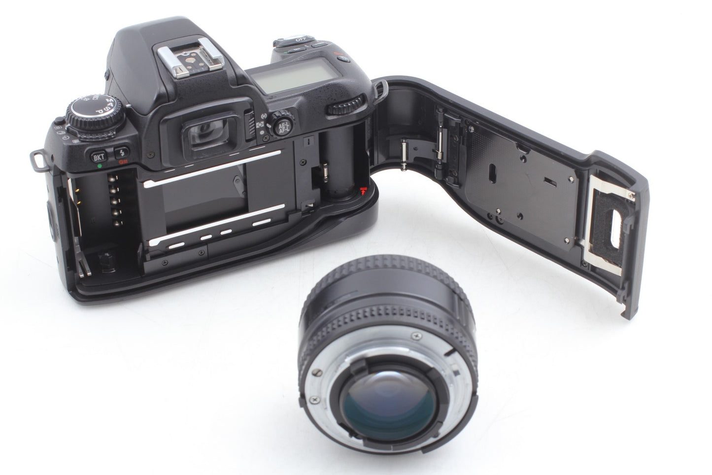 *Top MINT+++ w/Strap* Nikon F80 S 35mm Film Camera AF 50mm F1.4D Lens From JAPAN