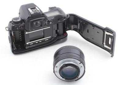 *Top MINT+++ w/Strap* Nikon F80 S 35mm Film Camera AF 50mm F1.4D Lens From JAPAN