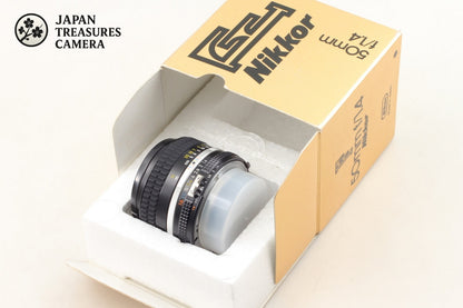 *Unused in Box* Nikon Ai-s Ais Nikkor 50mm F1.4 MF Prime Lens F Mount From JAPAN