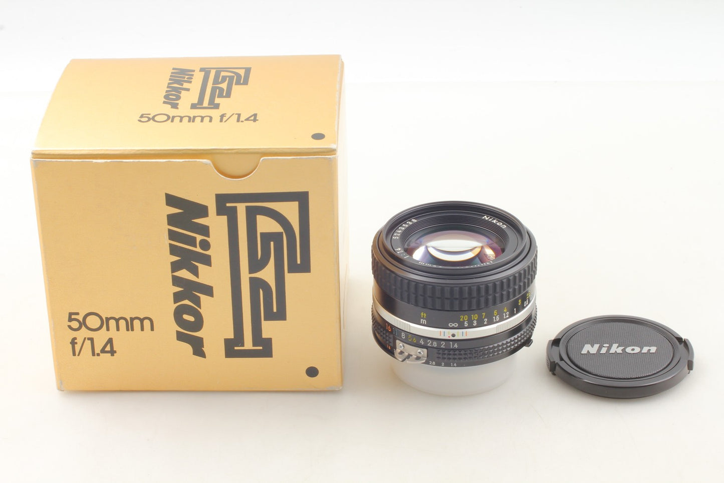 *Unused in Box* Nikon Ai-s Ais Nikkor 50mm F1.4 MF Prime Lens F Mount From JAPAN