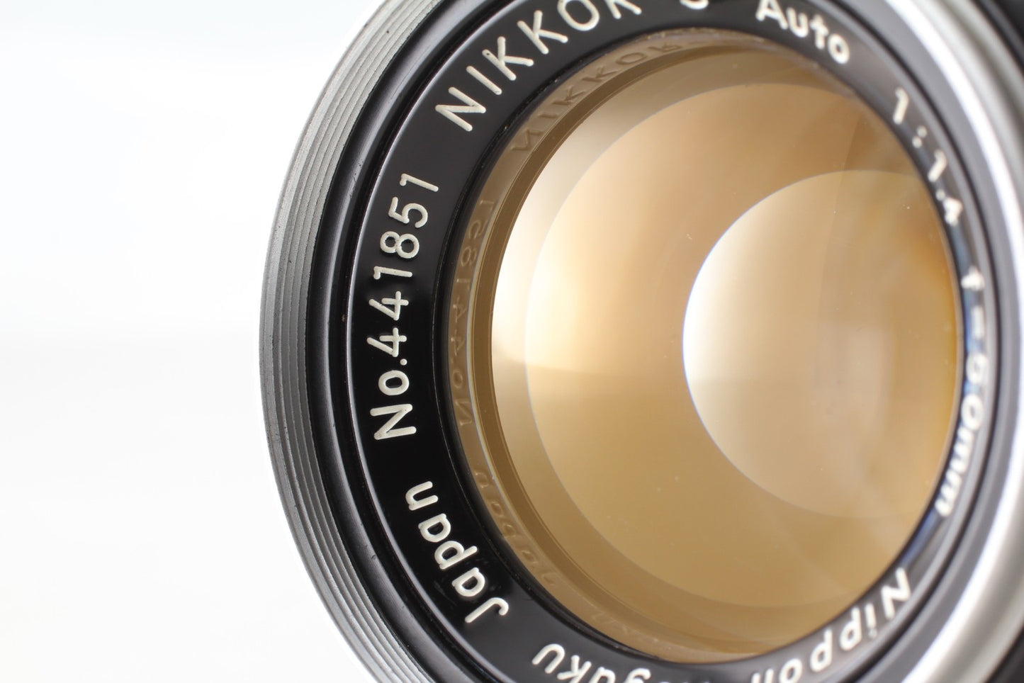 *MINT w/ Hood* Nikon Nikkor-S Auto 50mm f/1.4 Non Ai MF Standard Lens From JAPAN