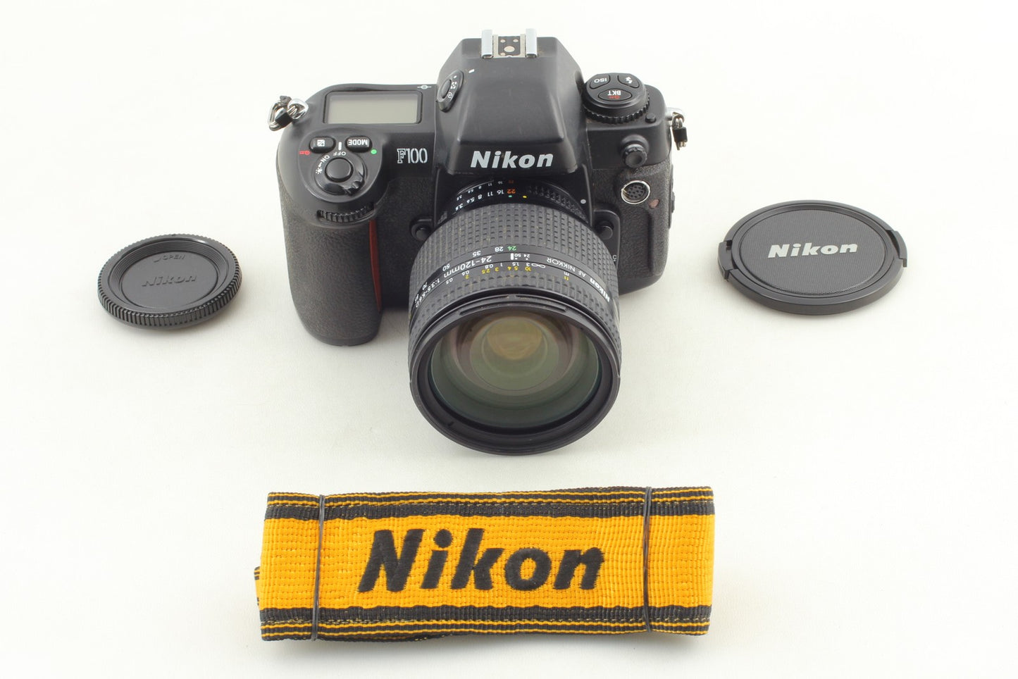 S/N 231xxxx *N MINT+++* Nikon F100 Film Camera AF 24-120mm f/3.5-5.6D Lens JAPAN