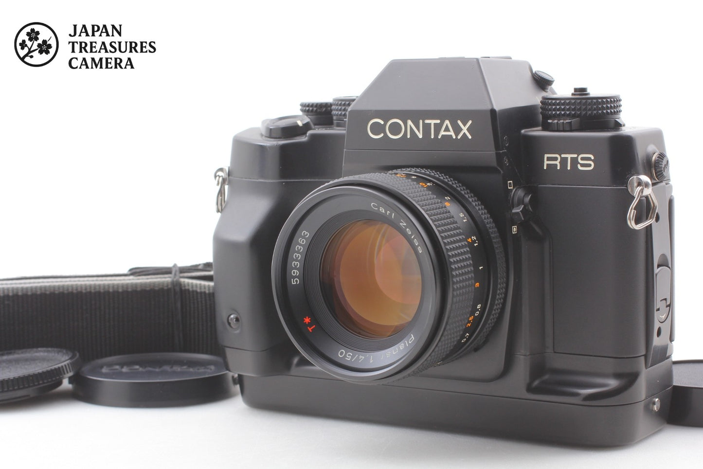 *MINT* Contax RTS III SLR 35mm Film Camera Planar 50mm f/1.4 AEJ Lens From JAPAN