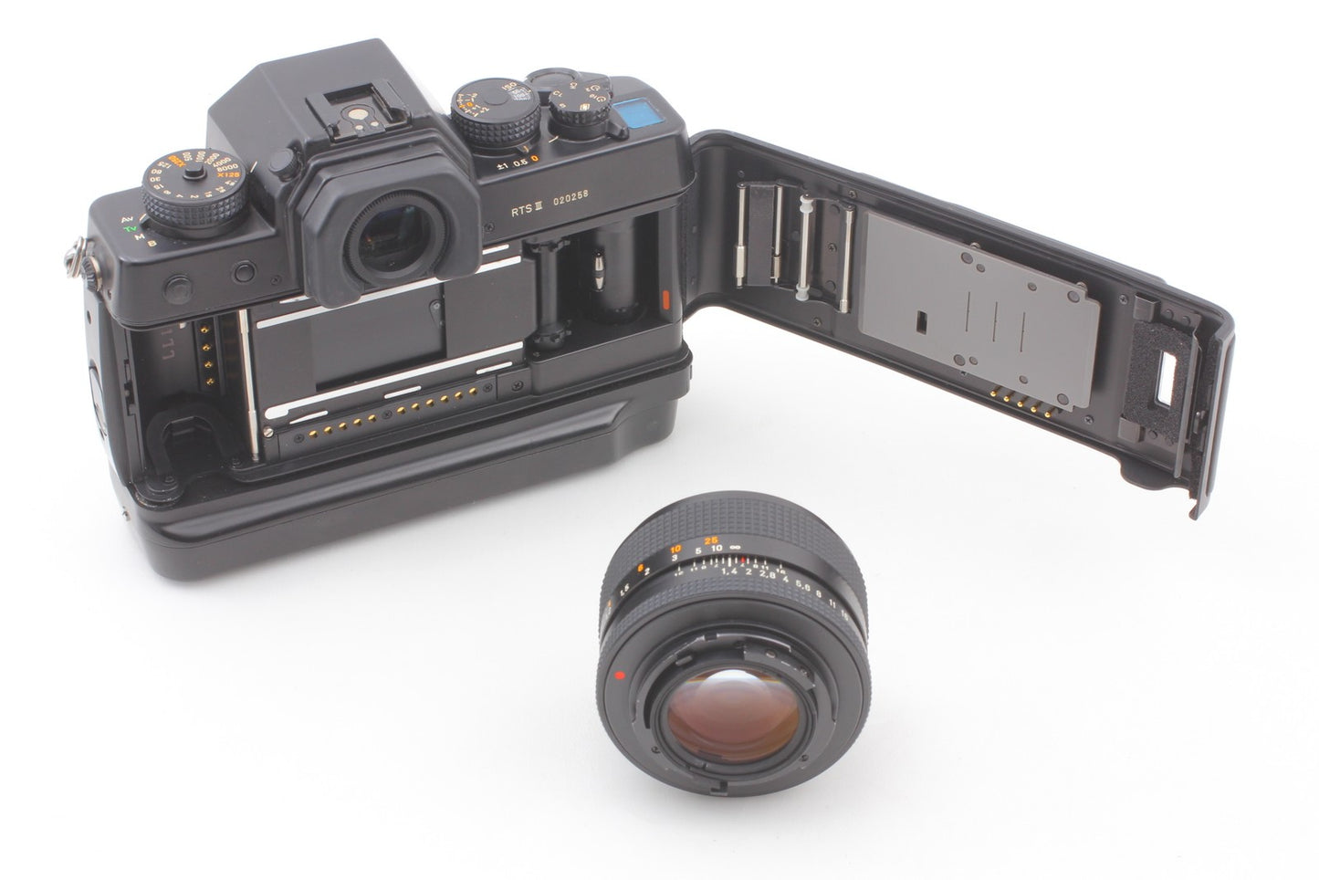 *MINT* Contax RTS III SLR 35mm Film Camera Planar 50mm f/1.4 AEJ Lens From JAPAN