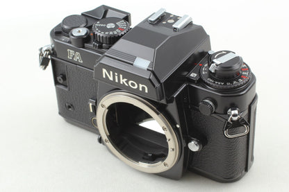 SN 530xxxx *Almost Unused in Box* Nikon FA Black SLR 35mm Film Camera From JAPAN