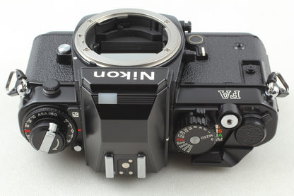 SN 530xxxx *Almost Unused in Box* Nikon FA Black SLR 35mm Film Camera From JAPAN