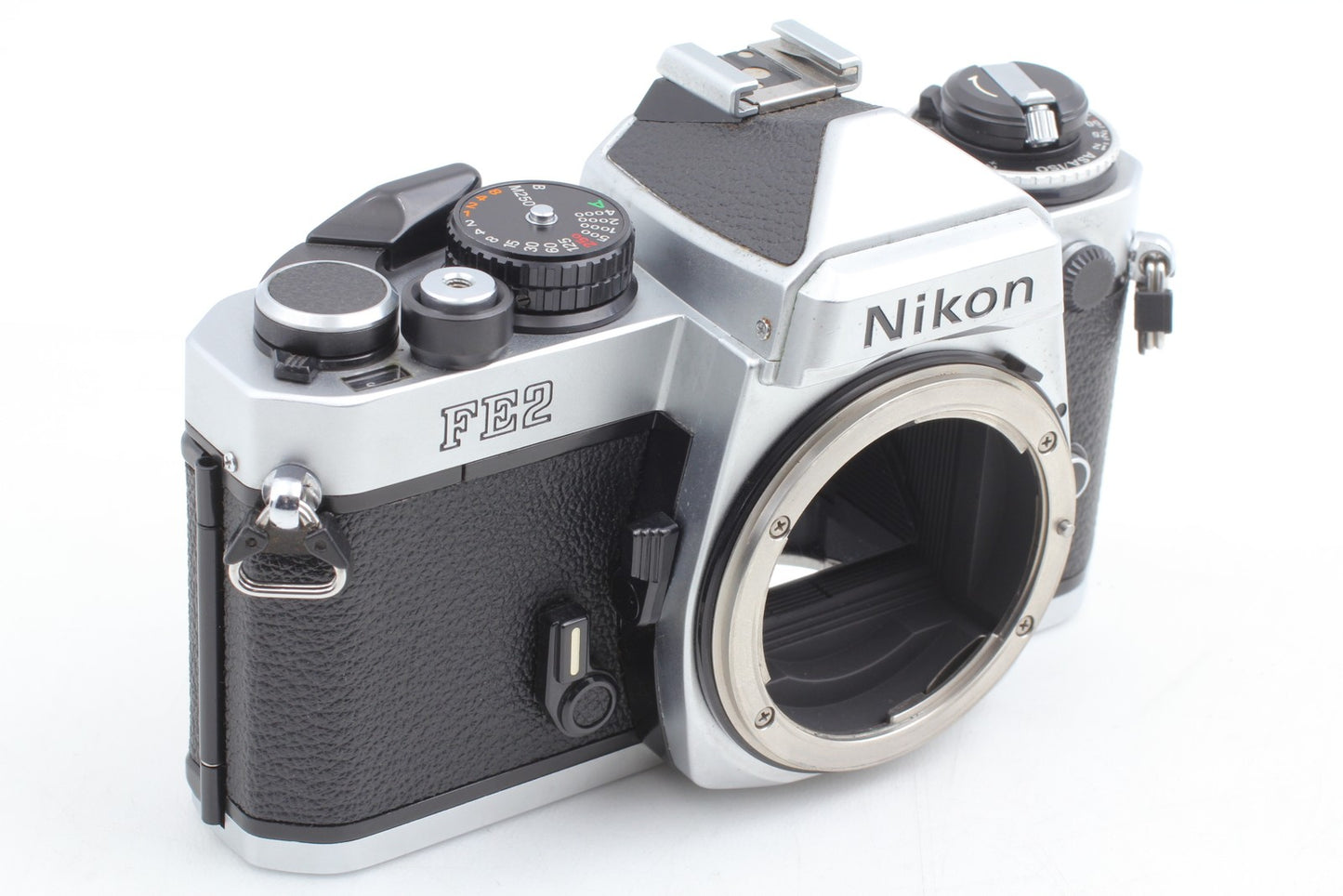*N MINT+++* Nikon FE2 Silver SLR 35mm Film Camera Ai 28mm f/3.5 Lens From JAPAN