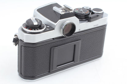 *N MINT+++* Nikon FE2 Silver SLR 35mm Film Camera Ai 28mm f/3.5 Lens From JAPAN