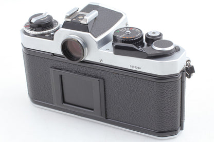 *N MINT+++* Nikon FE2 Silver SLR 35mm Film Camera Ai 28mm f/3.5 Lens From JAPAN