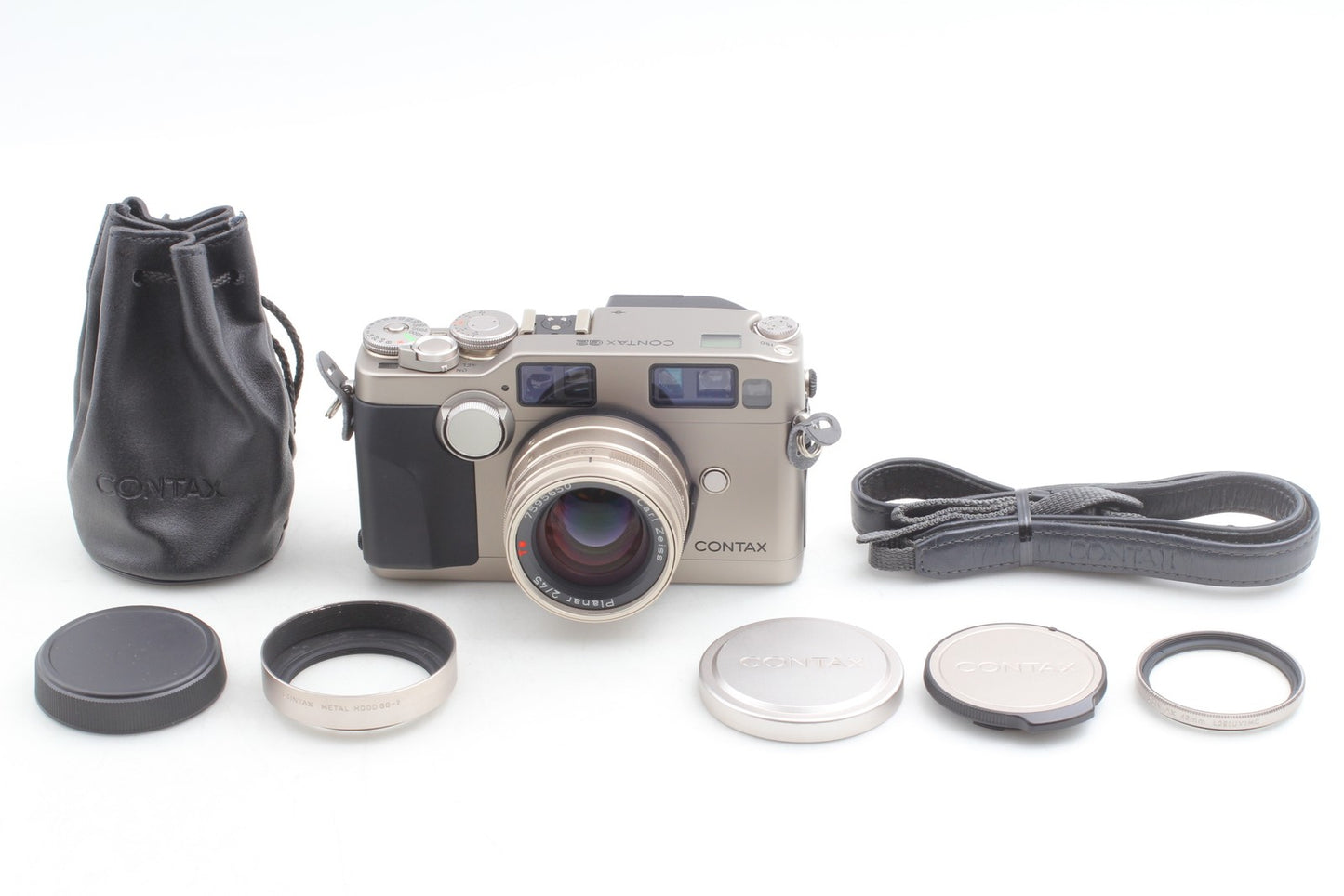 *Top MINT+++ w/ Strap* Contax G2 35mm Film Camera Planar 45mm F2 Lens From JAPAN