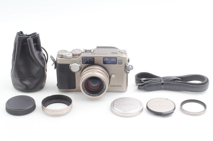 *Top MINT+++ w/ Strap* Contax G2 35mm Film Camera Planar 45mm F2 Lens From JAPAN