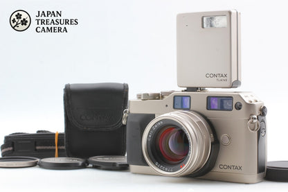 Top MINT* Contax G1 35mm Film Camera Planar 45mm F2 Lens TLA140 Flash From JAPAN