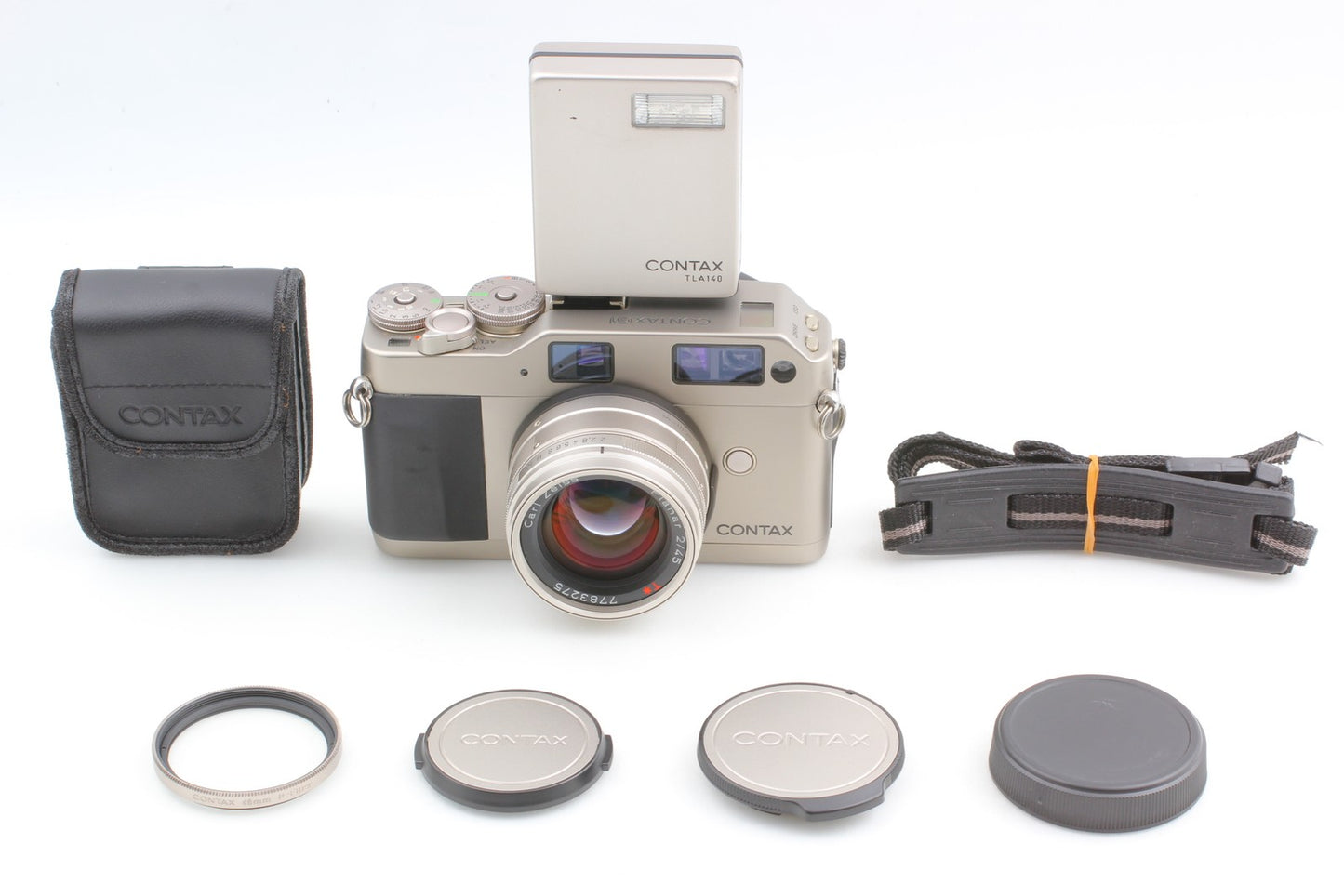 Top MINT* Contax G1 35mm Film Camera Planar 45mm F2 Lens TLA140 Flash From JAPAN