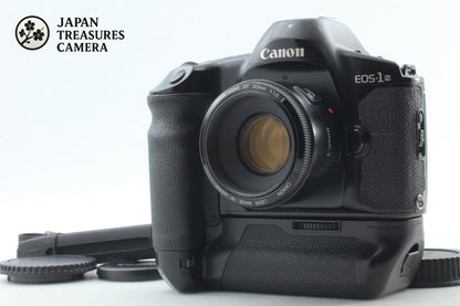 *Near MINT+++* Canon EOS-1N HS 35mm Film Camera EF 50mm F1.8 II PB-E2 From JAPAN