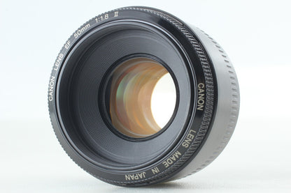 *Near MINT+++* Canon EOS-1N HS 35mm Film Camera EF 50mm F1.8 II PB-E2 From JAPAN