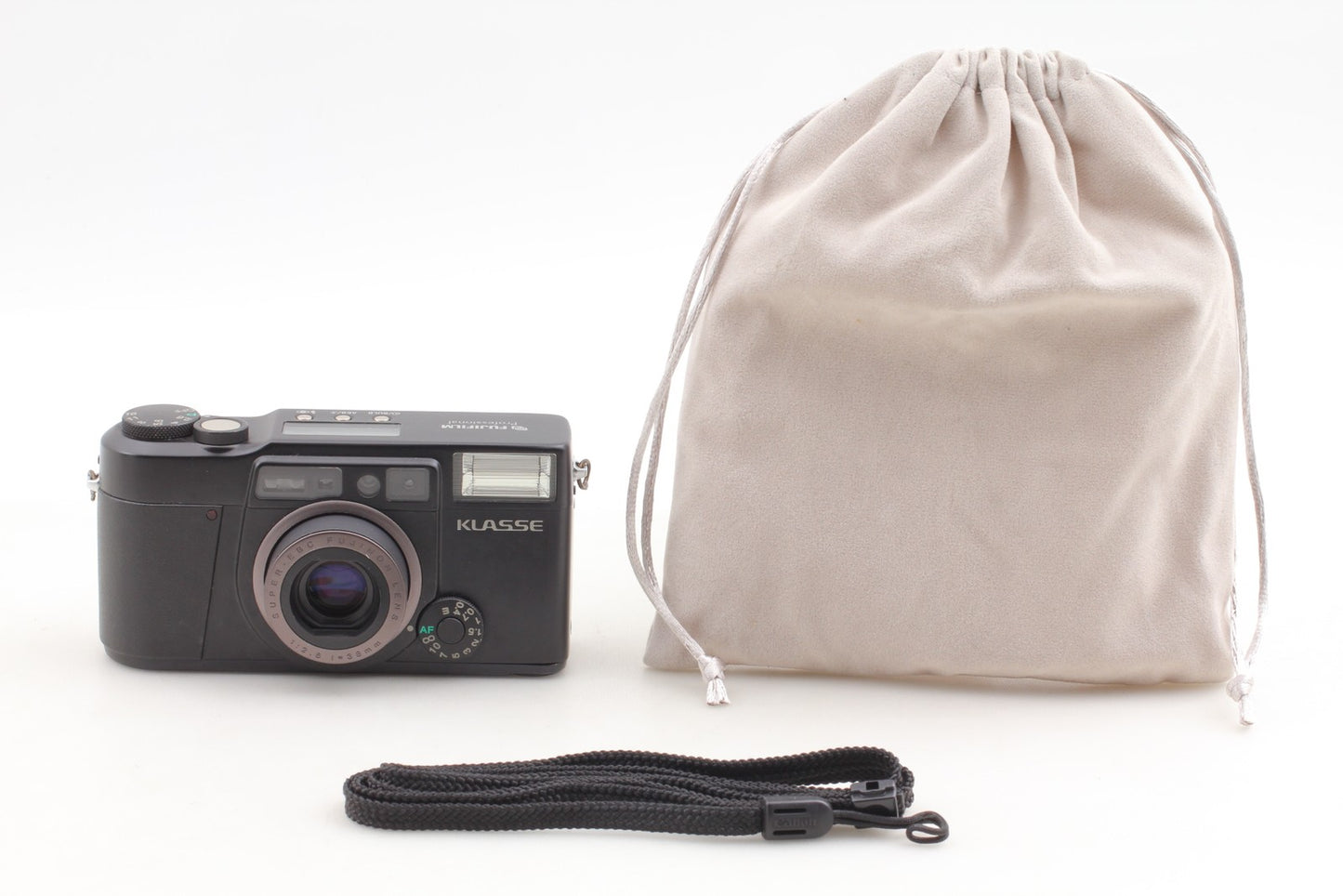 *MINT* Fuji Fujifilm Klasse Black Point & Shoot 35mm Film Camera From JAPAN