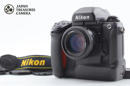 *N MINT+++ w/ Strap* Nikon F5 SLR 35mm Film Camera AF 50mm F1.4D Lens From JAPAN