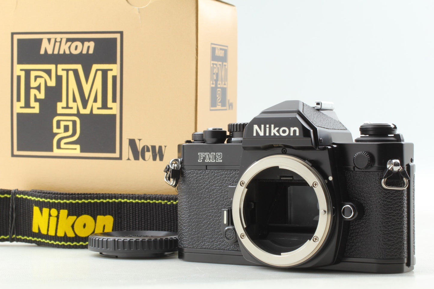 * Unused in Box * Nikon New FM2 FM2N Black SLR 35mm Film Camera Body From JAPAN