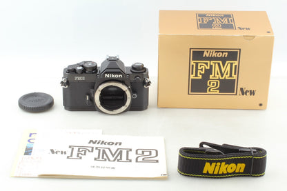 * Unused in Box * Nikon New FM2 FM2N Black SLR 35mm Film Camera Body From JAPAN
