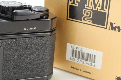 * Unused in Box * Nikon New FM2 FM2N Black SLR 35mm Film Camera Body From JAPAN