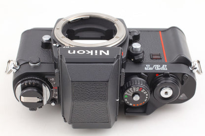 S/N 850xxxx *N MINT* Nikon F3/T HP Titan Black SLR 35mm Film Camera From JAPAN