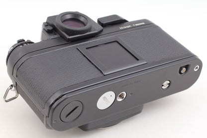 S/N 850xxxx *N MINT* Nikon F3/T HP Titan Black SLR 35mm Film Camera From JAPAN
